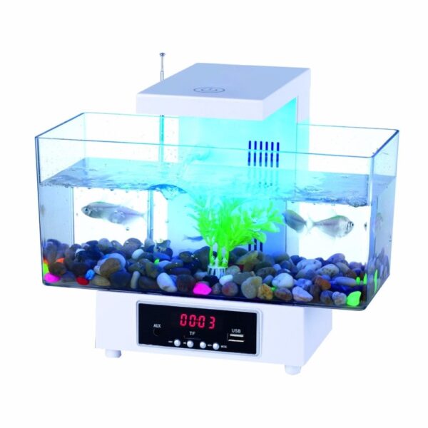 MiniUSBFishTankAquariumLEDLightSoundRecycledWaterSmall