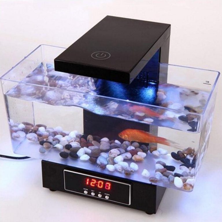 MiniUSBFishTankAquariumLEDLightSoundRecycledWaterSmall